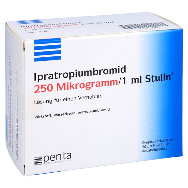 IPRATROPIUMBROMID 250 µg/1 ml Stulln Lsg.f.Verneb. 50X0,5 ml