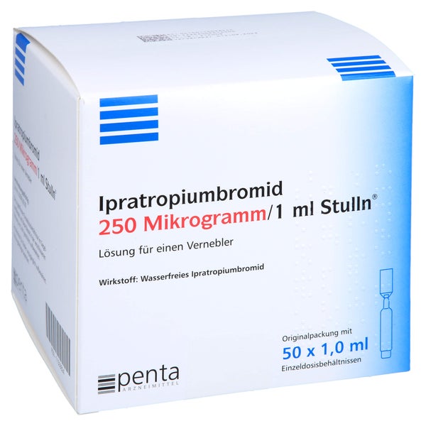 IPRATROPIUMBROMID 250 µg/1 ml Stulln Lsg.f.Verneb. 50X1,0 ml