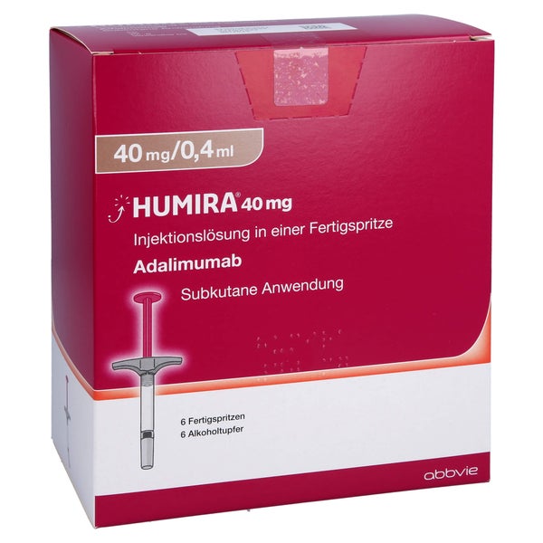 HUMIRA 40 mg/0,4 ml Injektionslösung in Fertigspr. 6 St