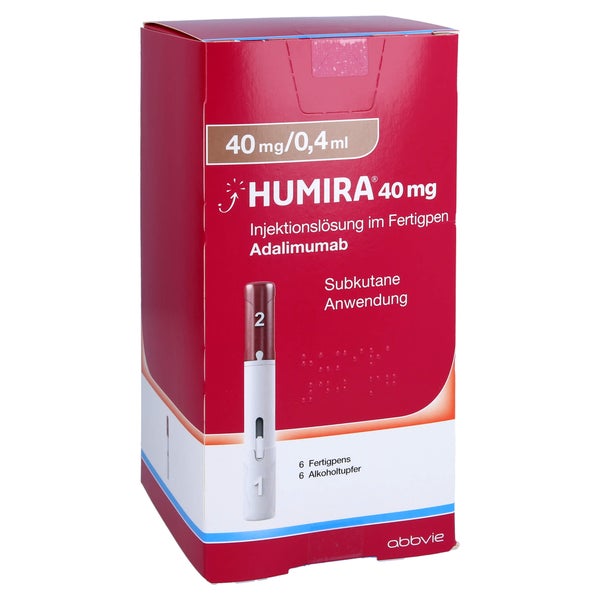 HUMIRA 40 mg/0,4 ml Injektionslösung im Fertigpen 6 St