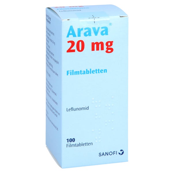 Arava 20 mg Filmtabletten 100 St