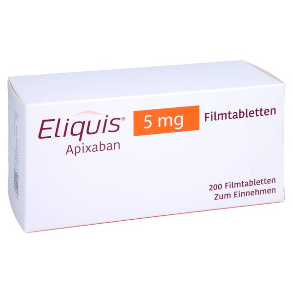 Eliquis 5 mg Filmtabletten 200 St