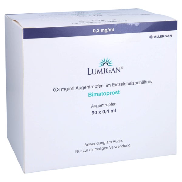 LUMIGAN 0,3 mg/ml Augentropfen im Einzeldosisbeh. 90X0,4 ml