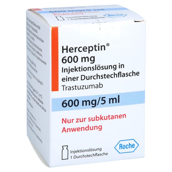 HERCEPTIN 600 mg/5 ml Injektionslösung i.e.Dsfl. 1 St