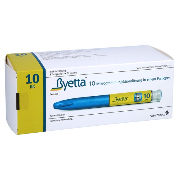 BYETTA 10 µg Injektionslösung i.e.Fertigpen 3 St