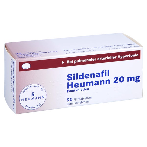 Sildenafil Heumann 20 mg Filmtabletten 90 St