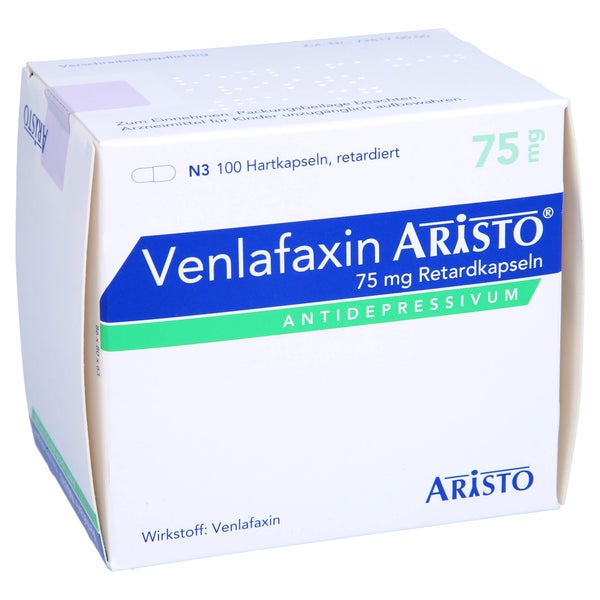 Venlafaxin Aristo 75 mg Retardkapseln 100 St
