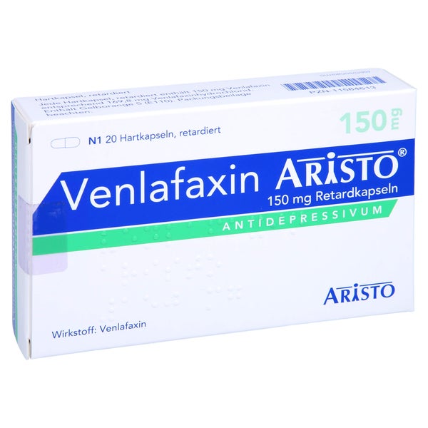 Venlafaxin Aristo 150 mg Retardkapseln 20 St