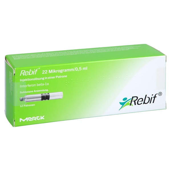 REBIF 22 Mikrogramm/0,5 ml Inj.-Lsg.i.e.Patrone 12 St