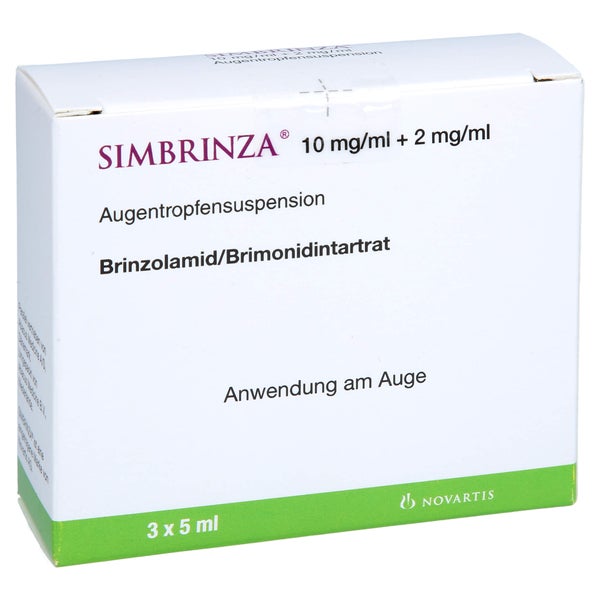 SIMBRINZA 10 mg/ml + 2 mg/ml Augentropfensusp. 3X5 ml
