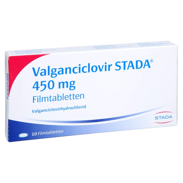 VALGANCICLOVIR STADA 450 mg Filmtabletten 10 St
