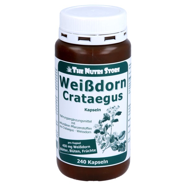 Weissdorn 500 mg Kapseln 240 St