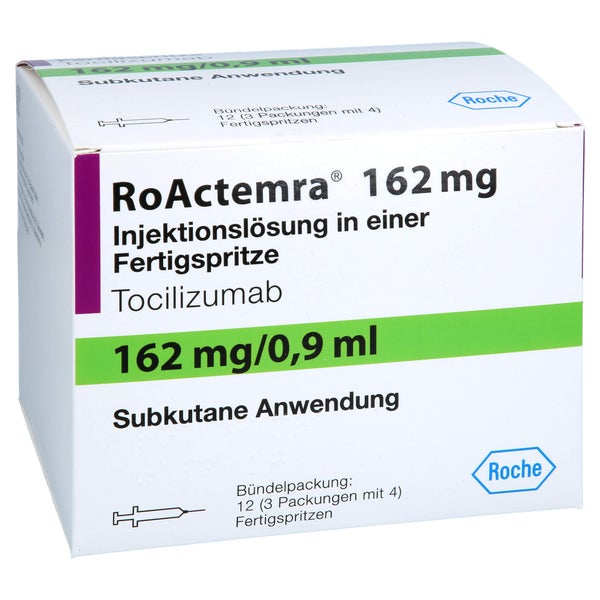 ROACTEMRA 162 mg Inj.-Lösung i.e.Fertigspr. 12 St