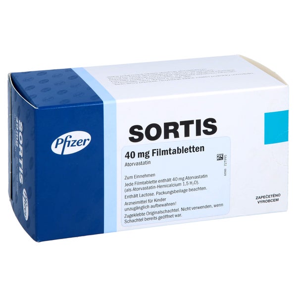 Sortis 40 mg Filmtabletten 100 St