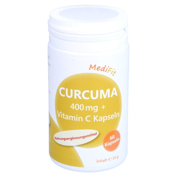 Curcuma 400 Mg+vitamin C Kapseln MediFit 60 St