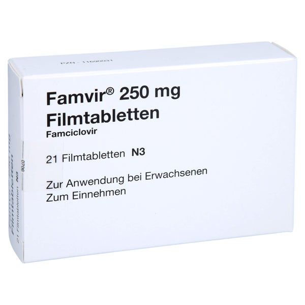 Famvir 250 mg Filmtabletten 21 St