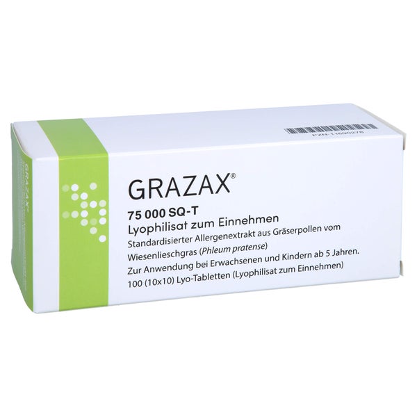 GRAZAX 75.000 SQ-T Lyo-Tab.Lyophilisat z.Einnehmen 100 St