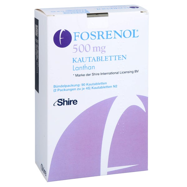 Fosrenol 500 mg Kautabletten 90 St