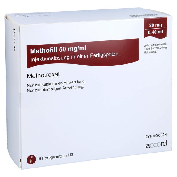 METHOFILL 20 mg (50 mg/ml) Inj.-Lsg.i.e.F.-Sp. 6 St