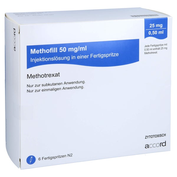 METHOFILL 25 mg (50 mg/ml) Inj.-Lsg.i.e.F.-Sp. 6 St