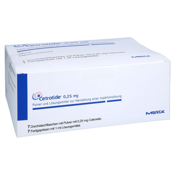 CETROTIDE 0,25 mg Plv.u.Lsm.z.H.e.Injektionslsg. 7 St