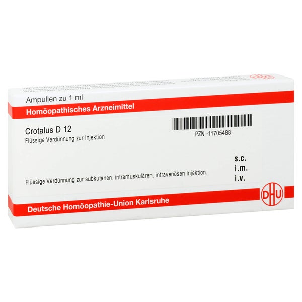 Crotalus D 12 Ampullen 8X1 ml