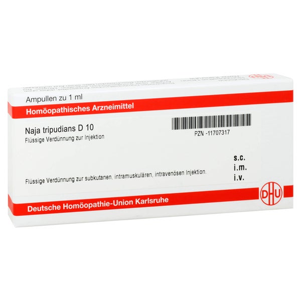 NAJA Tripudians D 10 Ampullen 8X1 ml