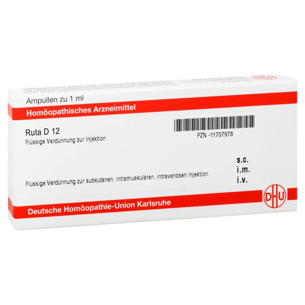 RUTA D 12 Ampullen 8X1 ml