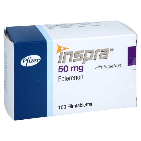 Inspra 50 mg Filmtabletten 100 St