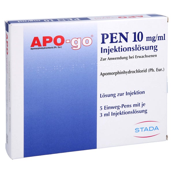 APO-GO PEN 10 mg/ml 3 ml Injektionslösung 5 St