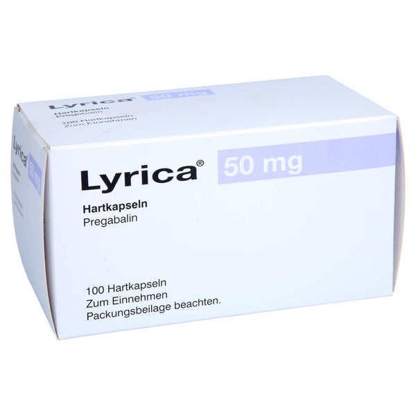 Lyrica 50 mg Hartkapseln 100 St