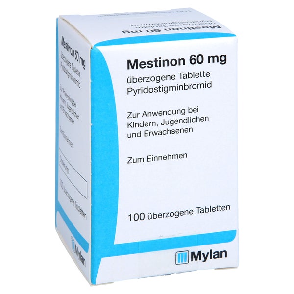 Mestinon 60 mg überzogene Tabletten 100 St