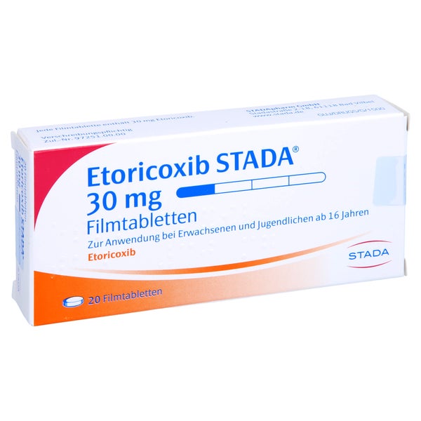 Etoricoxib Stada 30 mg Filmtabletten 20 St