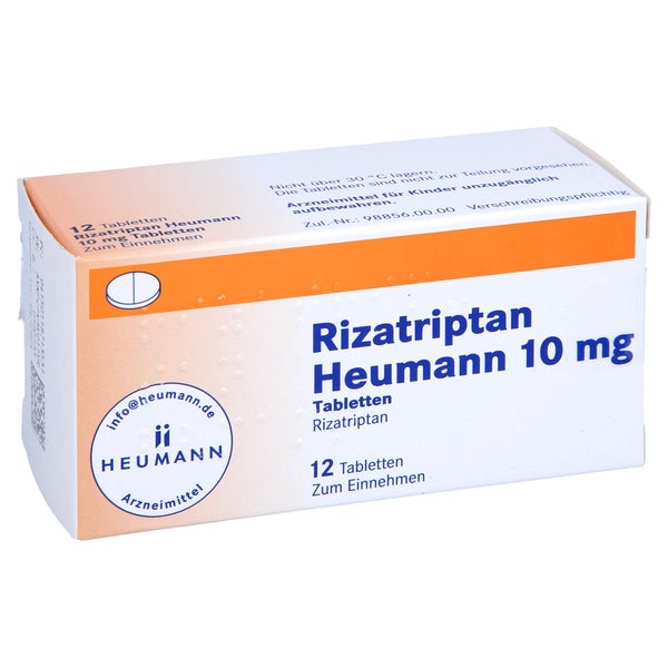 Rizatriptan Heumann 10 mg Tabletten 12 St