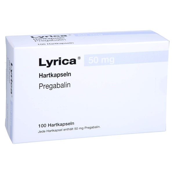 Lyrica 50 mg Hartkapseln 100 St