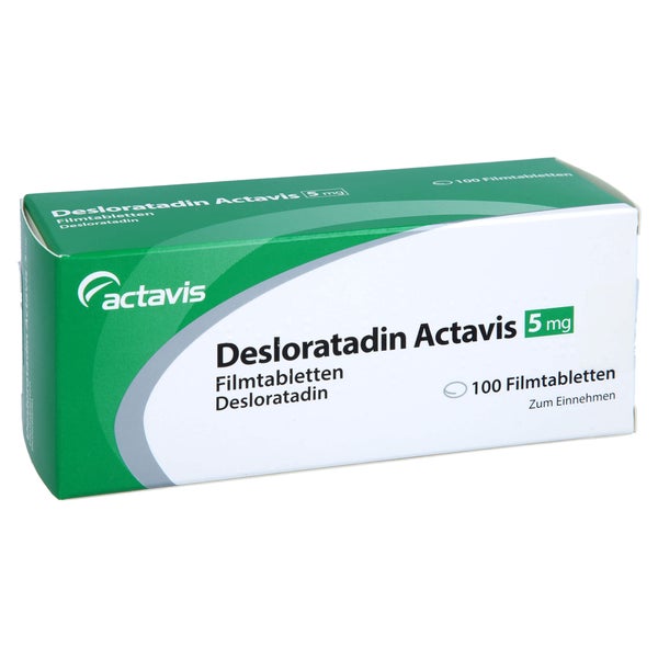Desloratadin Actavis 5 mg Filmtabletten 100 St