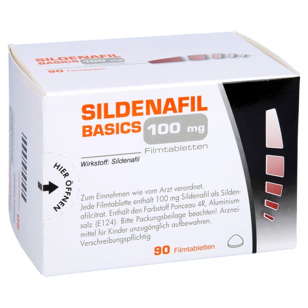 Sildenafil Basics 100 mg Filmtabletten 90 St