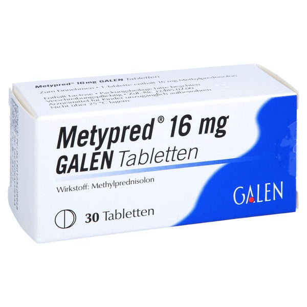 Metypred 16 mg GALEN Tabletten 30 St