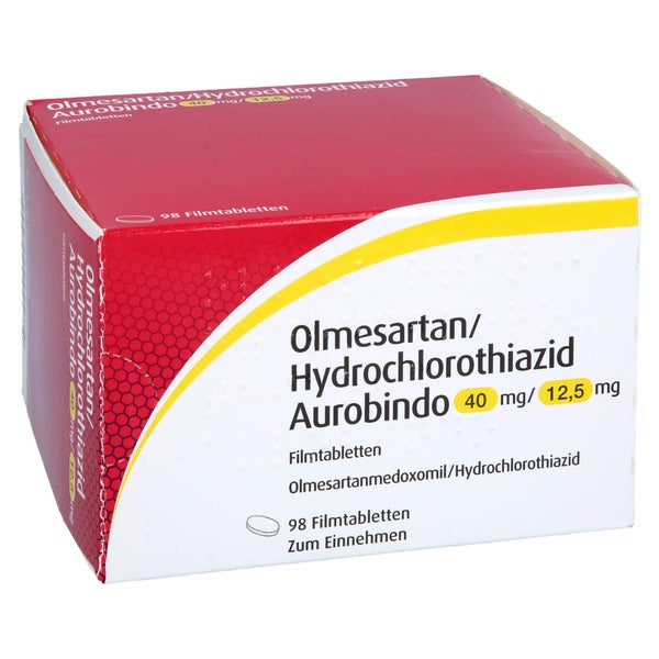 OLMESARTAN/Hydrochlorothia.Aurobindo 40mg/12,5mg 98 St