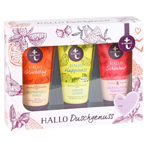 T BY Tetesept Geschenkset Duschen 3X50 ml