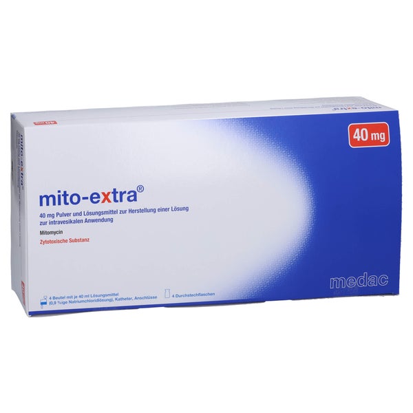 MITO-extra 40 mg m.Instillationssys.u.Blasenkath. 4 St