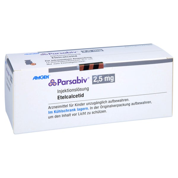 PARSABIV 2,5 mg Injektionslösung 0,5 ml Dsfl. 12 St