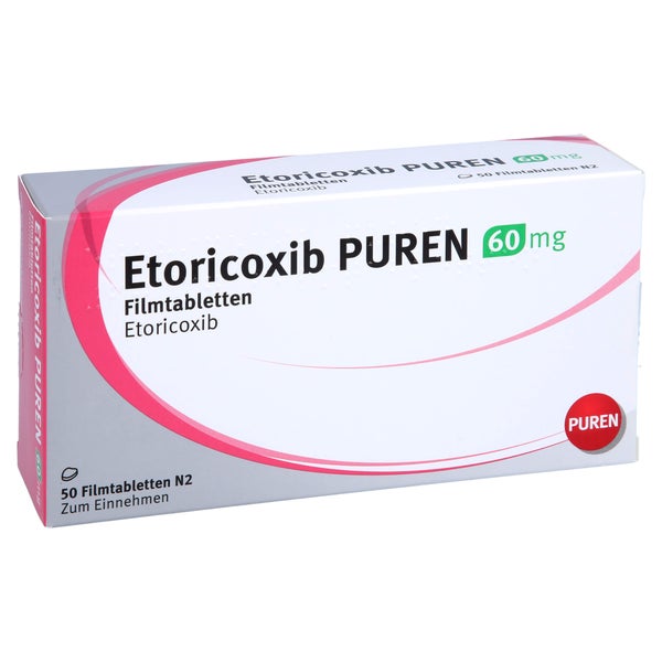 Etoricoxib Puren 60 mg Filmtabletten 50 St