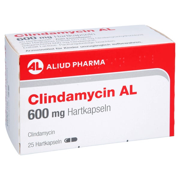 Clindamycin AL 600 mg Hartkapseln 25 St