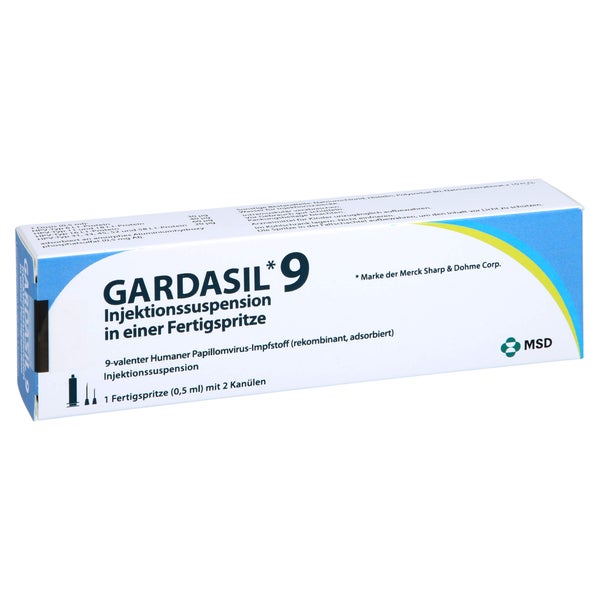 Gardasil 9 Inj.-sus.i.e.fertigspritze 1 St