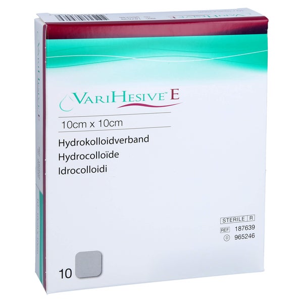 Varihesive E 10x10 cm HKV hydroaktiv 10 St