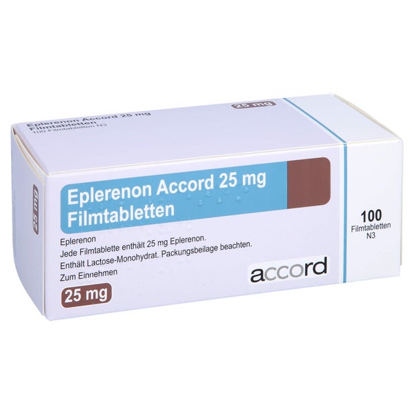 Eplerenon Accord 25 mg Filmtabletten 100 St