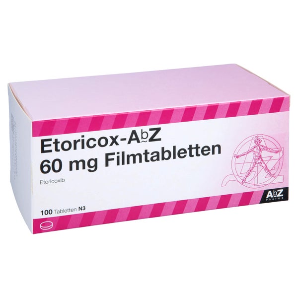 Etoricox AbZ 60 mg Filmtabletten 100 St
