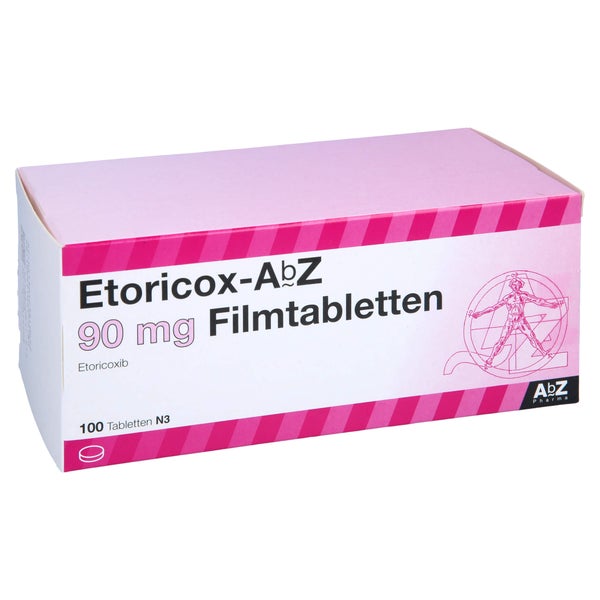 Etoricox AbZ 90 mg Filmtabletten 100 St