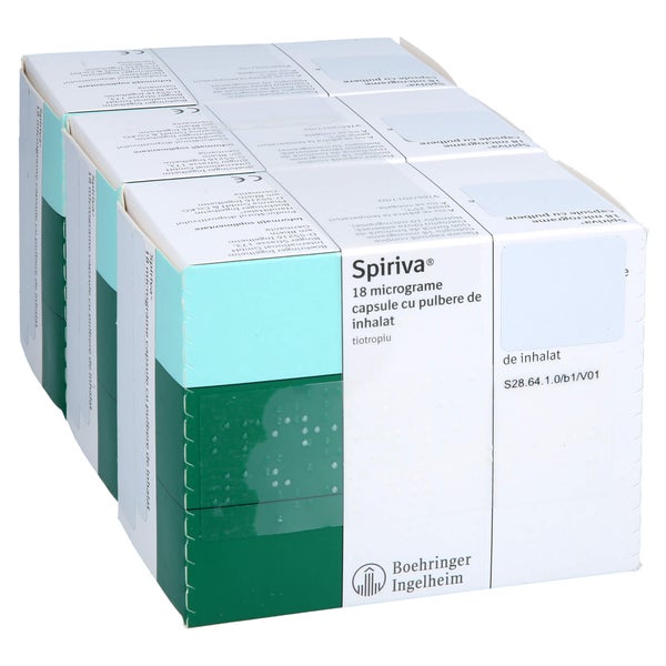 SPIRIVA 18 µg Hartkaps.m.Plv.f.HandiHaler Nachfüll 90 St